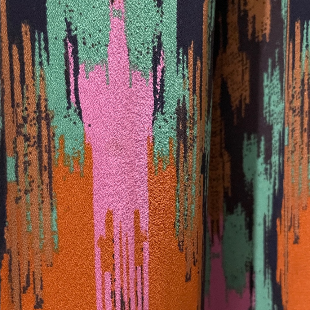 The Impeccable Pig Vibrant Patterned Long Sleeve Dress - Picture 4 of 7
